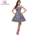 Grace Karin Sexy New Styles Femme Coton Cheap 50s Party Swing Dress CL6092-3 #